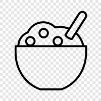 breakfast, breakfast foods, children, breakfast cereal icon svg