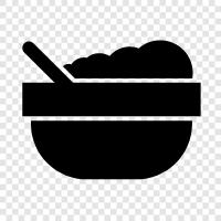 breakfast, cereal, oats, breakfast food icon svg