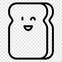 breakfast, carbs, carbohydrates, breadmaker icon svg