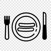 breakfast, lunch, dinner, snack icon svg