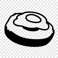 breakfast sandwich, bagel, breakfast, cream cheese icon svg