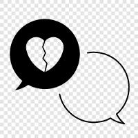 breakup, breakup advice, breakups, relationship advice icon svg