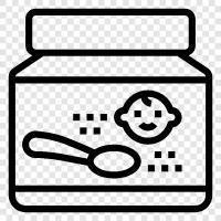 breastfeeding, baby food recipes, baby food brands, baby food icon svg