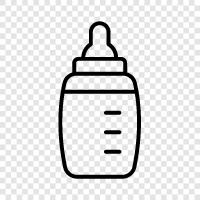 Stillen, Babynahrung, Babyflaschen, Flasche symbol