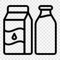 breastfeeding, cow milk, goat milk, soy milk icon svg