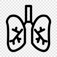 breathing, smoking, asthma, COPD icon svg