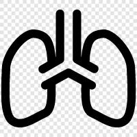 Breathing, Sucking, Oxygen, Lung cancer icon svg