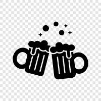 breweries, beer brewing, beer tasting, beer styles icon svg