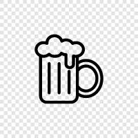 Brauerei, Bier, Ales, Lager symbol