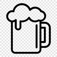 Brewing, Beer Pouring, Beer Tasting, Beer Brewing Process icon svg