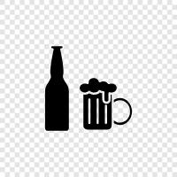 brewing, beer brewing, beer brewing process, brewing ingredients icon svg