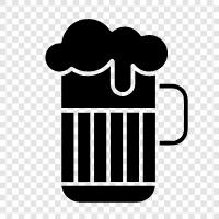 Brewing, Ales, Lagers, Beers icon svg