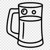 Brauen, Bier, Ales, Lager symbol