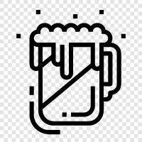 brewing, brewing process, brewing equipment, beer styles icon svg