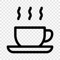 demleme, fasulye, kahve çekirdeği, kahve makinesi ikon svg