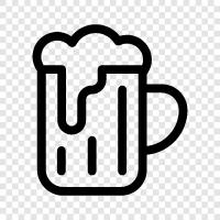 Bierbrauen, Bierzutaten, Biersorten, Bier symbol