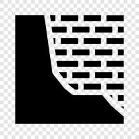 brick, wall, construction, masonry icon svg