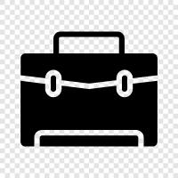 briefcase, briefcases, leather briefcase, briefcase for women icon svg