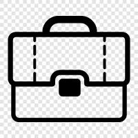 briefcases, business, business travel, office icon svg