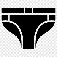 briefs, boxers, sleepwear, pajamas icon svg