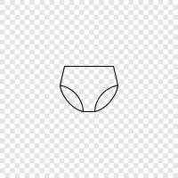 briefs, thongs, panties, boy shorts icon svg