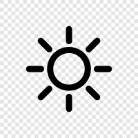 bright, cheerful, light, happy icon svg