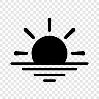 Helligkeit, Tag, Sonnenfinsternis, Erde symbol