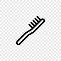 bristles, soft, head, cleaning icon svg