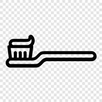 Bristles, Clean, Teeth, Toothbrush icon svg