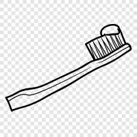 bristles, cleaning, plaque, gums icon svg