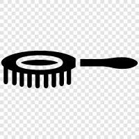 bristles, paint, canvas, artwork icon svg