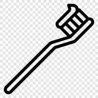 bristles, toothpaste, oral hygiene, cleanliness icon svg