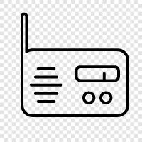 Broadcast, Voice, Noise, Station icon svg