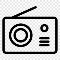 broadcasting, shortwave, satellite, Radio icon svg