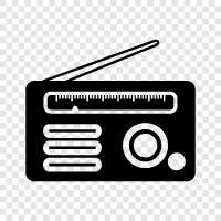 broadcasting, frequencies, signals, shortwave icon svg