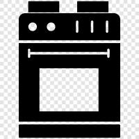 broil pan, pizza oven, griddle, infrared icon svg