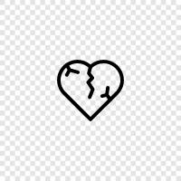 Broken Dreams, Broken Trust, Broken Hearts, Broken Lives icon svg