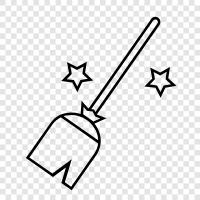 broom cleaning, domestic broom, hardwood floor cleaning, dusting icon svg