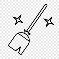 broom cleaning, broom care, broom tips, broom care instructions icon svg