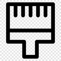broomstick, cleaning, dustpan, dusting icon svg