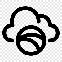 Browser, Cloud, online, Internet symbol