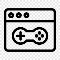 Browser Games, Online Games, Free Games, Online Browser Games icon svg