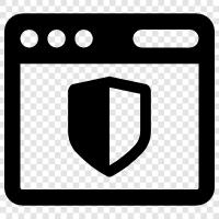 browser security tips, browser security tools, browser security tricks, browser security hacks icon svg