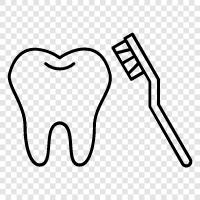 Brushing, Dentist, Teeth Cleaning, Brush Teeth icon svg