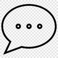 bubble, speech, bubbles, speech bubble icon icon svg