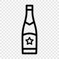 bubbly, sparkling wine, effervescence, fizz icon svg