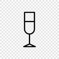 bubbly, sparkling, wine glass, fine wine icon svg