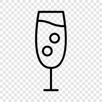bubbly, sparkling, sparkling wine, Champagne country icon svg