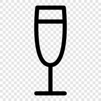 bubbly, sparkling, wine, sparkling wine icon svg