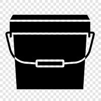 kova listesi, çocuklar için bucket listesi, bucket listesi, bucket ikon svg